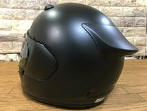 ARAI ASTRO GX ブラックメタリック フラットカラー 57-58cm Mサイズ 2021/10製造品 良品_画像3