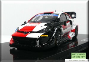 1/43 トヨタ GR ヤリス ラリー1 2022年モンテカルロラリー #18 勝田貴元/A.ジョンストン〔ixo/イクソ〕