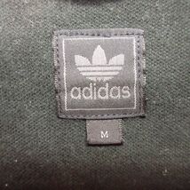 ◎adidas Originals アディダス オリジナルス 国旗タグ◆トラックジャケット ジャージ トレフォイル 三つ葉 秋冬◆メンズ 黒 M◆A3092_画像7