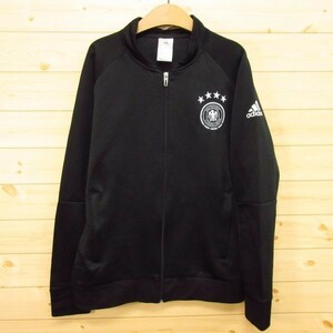 ◎ドイツ代表 サッカー didas アディダス◆ジャージジャケット ユニフォーム ホームアンセムジャケット◆メンズ 黒 Mサイズ◆A3165