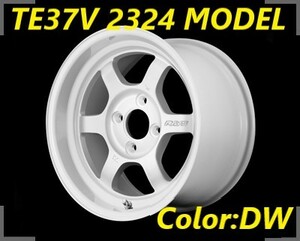 【ラスト2本在庫あり 現品限りの大特価】TE37V 2324 MODEL SIZE:8J-14 +25(S) PCD:100-4H Color:DW 2本セット