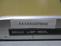 中古 MITUTOYO gauge head LGF-150L ゲージヘッド(AAAR50227B036)_画像2