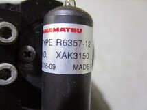 中古 HAMAMATSU φ13mm 光電子増倍管 R6357MOD / E850-13MOD / SAYAMA R12BG-1303(AAFR50314D016)_画像5