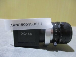 中古 SONY XC-56 カメラモジュール DC10.5-15V 1:1.4 8MM Φ25.5(AANR50513D211)