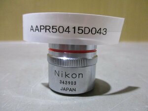 中古 NIKON 対物レンズ M PLAN 5(AAPR50415D043)