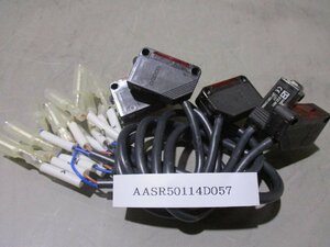 中古 Omron E3Z-R61 小型アンプ内蔵形 光電センサ 5個(AASR50114D057)