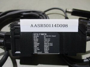 中古 KEYENCE GT2-A12KL 高精度接触式デジタルセンサ GT2 シリーズ センサヘッド GT2-71MCN アンプユニット(AASR50114D098)