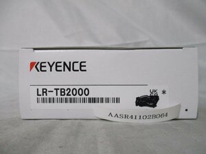 新古 KEYENCE laser sensor LR-TB2000 アンプ内蔵型TOFレーザセンサ(AASR41102B064)