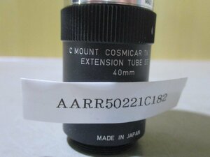 中古 COSMICAR/PENTAX TV LENS EXTENSION TUBE SET 40mm(AARR50221C182)