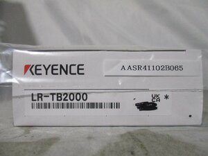 新古 KEYENCE laser sensor LR-TB2000 アンプ内蔵型TOFレーザセンサ(AASR41102B065)