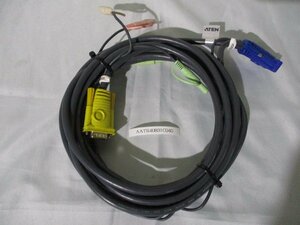 中古 ＡＴＥＮ 2L-5305U ＵＳＢ ＫＶＭケーブル(AATR40831C040)