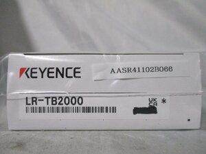 新古 KEYENCE laser sensor LR-TB2000 アンプ内蔵型TOFレーザセンサ(AASR41102B066)