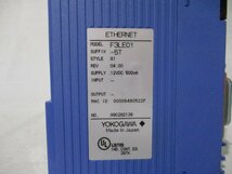 中古 YOKOGAWA F3LE01-5T ETHERNET モジュール(BAAR40823C131)_画像3