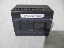 中古 KEYENCE 表示機能内蔵PLC KV-40AT(BABR40825C055)_画像1