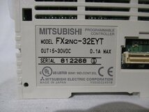 中古 MITSUBISHI電機 シーケンサ FX2NC-32EYT 出力増設ブロック(BAAR40824C277)_画像4