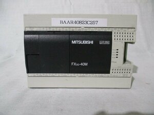 中古 MITSUBISHI電機 マイクロシーケンサ基本ユニット FX3G-40MT/ES(BAAR40823C257)