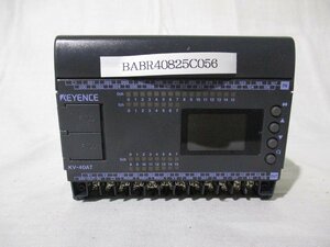 中古 KEYENCE 表示機能内蔵PLC KV-40AT(BABR40825C056)