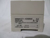 中古 OMRON アナログ入力/AD変換装置 GT1-AD08MX(BABR40825C035)_画像4