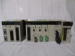 中古 OMRON プログラマブルコントローラ SYSMAC CS1H-CPU65H PA209R/SCU21-V1/MD261/ID291*2/CLK21-V1/DRM21-V1*2(BAAR40824D094)