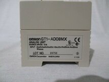 中古 OMRON アナログ入力/AD変換装置 GT1-AD08MX(BABR40825C034)_画像4