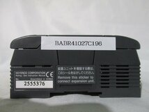 中古 KEYENCE 表示機能内蔵PLC KV-E8T(BABR41027C196)_画像1