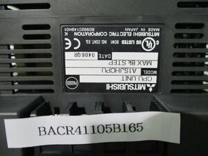 中古 MITSUBISHI CPU UNIT A1SJHCPU/A1SX41/A1SY41/A1SJ71AT21B(BACR41105B165)