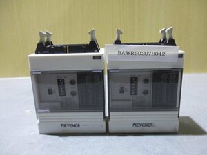 中古 KEYENCE KL-32CT プログラマブルコントローラ 32点コネクタトランジスタ [2個セット](BAWR50207B042)