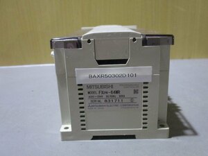 中古 MITSUBISHI PROGRAMMABLE CONTROLLER FX2N-64MR(BAXR50302D101)