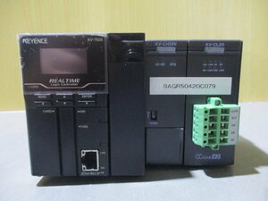 中古 KEYENCE KV-7500/KV-LH20V/KV-C20 プログラマブルコントローラ(BAGR50420C079)