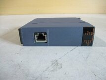 中古 MITSUBISHI ETHERNET I/F UNIT QJ71E71-100 イーサネット I/F ユニット(BADR50130A020)_画像2