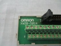 中古 OMRON コネクタ端子台変換ユニットXW2B-50G4(BAYR40809C118)_画像3