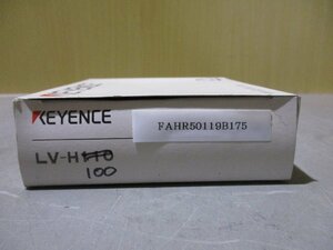 新古 KEYENCE LV-H100 LV-H100T/LV-H100Rキーエンス デジタルレーザセンサヘッド 透過型(FAHR50119B175)