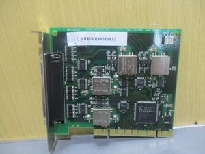 中古 CONTEC COM-4P(PCI)H 絶縁型RS-232CシリアルI/Oボード(4chタイプ)(CARR50905B002)