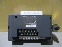 中古 KEYENCE OPERATOR INTERFACE PANEL KV-D30 表示機能内蔵 超小型PLC 通電OK(DAWR50216D042)_画像7