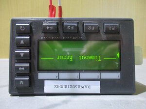 中古 KEYENCE OPERATOR INTERFACE PANEL KV-D30 表示機能内蔵 超小型PLC 通電OK(DAWR50216D042)