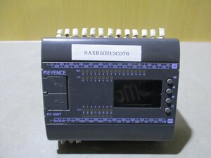 中古 KEYENCE 表示機能内蔵PLC KV-40DT(BAXR50213C076)