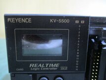 中古 KEYENCE REAL TIME LOGIC CONTROLLER KV-5500/610RC01-07/KV-C32XTD/KV-TF40*2/KV-L21V(BAGR50628C083)_画像9