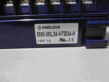 中古 MISUMI MWI-MIL34-HTB34-K コネクタ端子台 2セット(BAYR40930A094)_画像6