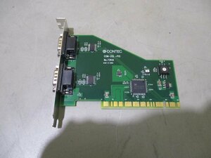 中古CONTEC COM-2CL-PCI NO.7361A シリアル通信 PCI ボード(CATR50427D164)