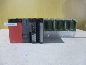 中古 MITSUBISHI Q61P Q02UCPU QJ61BT11N QX40-S1 Q38B(BAGR50214B027)