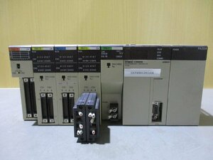 中古OMRON SYSMAC C200HX CPU64 PA204 RM201 OD215CH MD501 OD215CH ID217CH(BAFR50126C058)