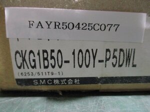 新古 SMC CKG1B50-100Y-P5DWL クランプシリンダ / C1K040-23-54806-2A(FAYR50425C077)