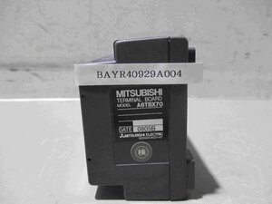 中古 MITSUBISHI A6TBX70 コネクタ端子台変換ユニット(BAYR40929A004)
