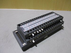 中古 MITSUBISHI TERMINAL BOARD A6TBX70 コネクタ端子台変換ユニット(BAXR50118B092)