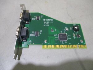 中古CONTEC COM-2CL-PCI NO.7361A シリアル通信 PCI ボード(CATR50427D165)