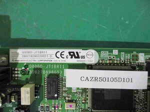 中古 MITSUBISHI Q80BD-J71BR11 ネットワークインターフェースボード(CAZR50105D101)