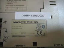 中古 OMRON オムロン NT31-ST121-EV2 タッチパネル 通電OK(DBBR41208C022)_画像6