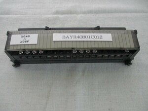 中古 MITSUBISHI コネクタ端子台変換ユニットFA-TB32XY(BAYR40801C012)