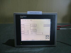 中古 PRO-FACE プログラマブル表示器 2880011-02 GP377-LG41-24V 通電OK(DARR50406C012)