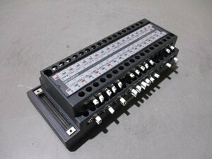 中古 MITSUBISHI TERMINAL BOARD A6TBX70 コネクタ端子台変換ユニット(BAXR50118B093)